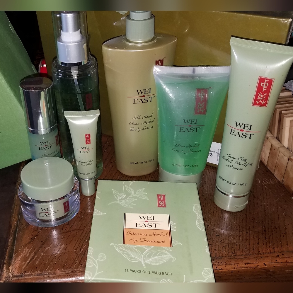 COPY - lot of Wei East skin care products